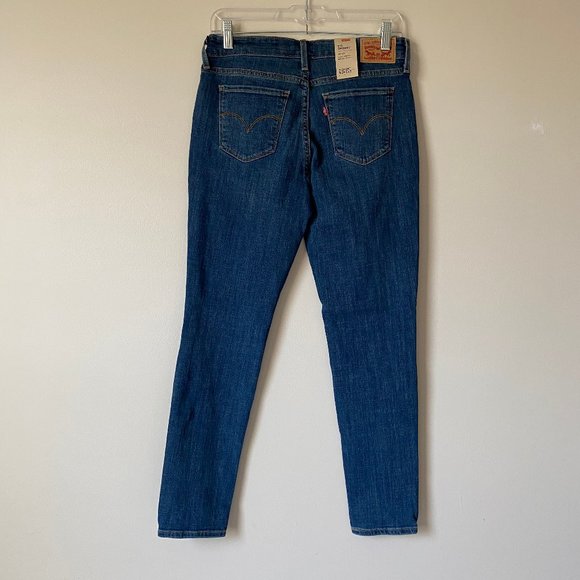 New Levi’s 711 Skinny Blue Jeans Size 6 - Picture 4 of 6